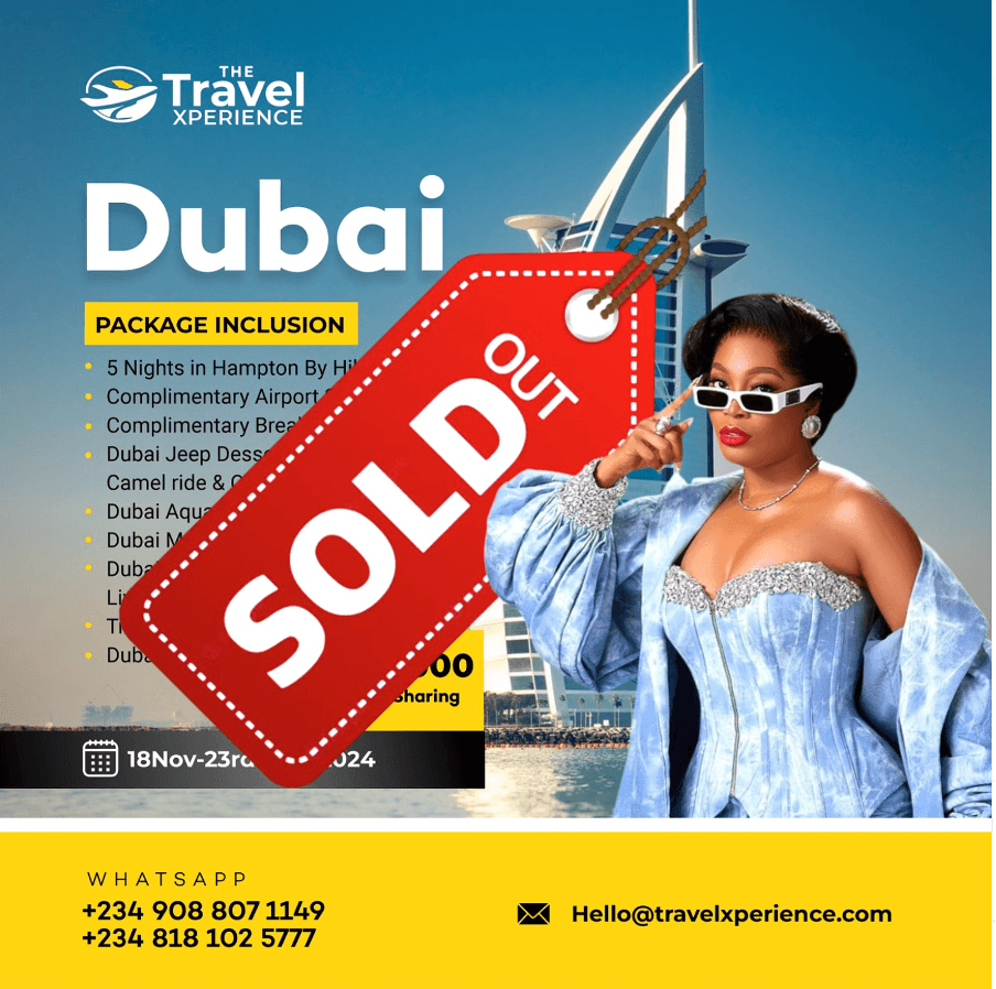 Dubai Package — SOLD OUT