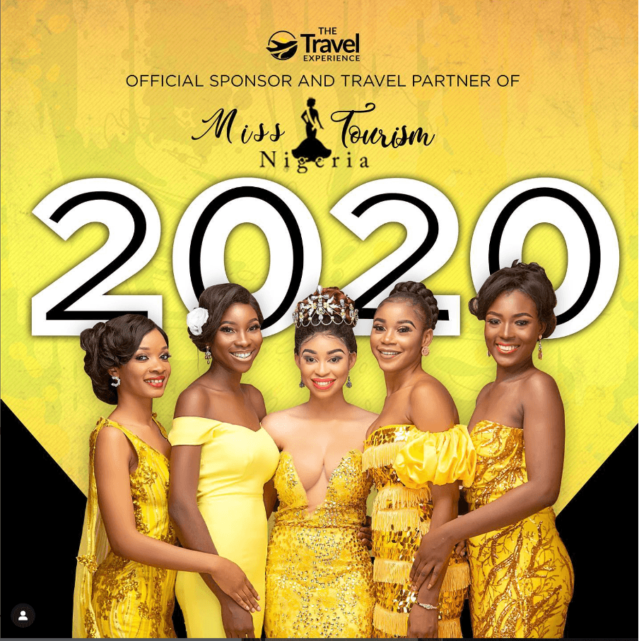 Official sponsor and travel partner — Miss Tourism Nigeria 2020